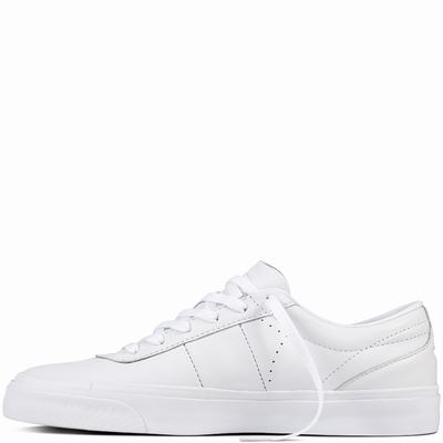 Converse One Star Cc Pro Low Tops Mens - White/White Shoes (975ZTLFW)